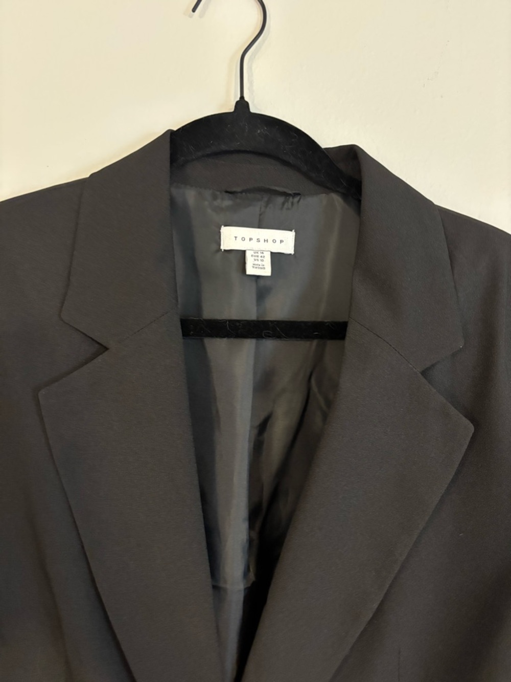 Top Shop Women’s Black Blazer Size 10(US) - Picture 7 of 7